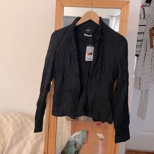 BDG Lightweight Black Blazer Urban Outfitters Sweater Medium Cardigan Soft